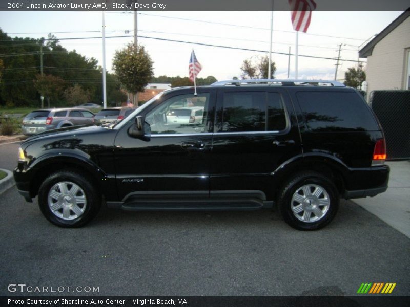 Black / Dove Grey 2004 Lincoln Aviator Luxury AWD