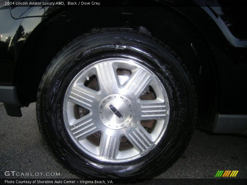 Black / Dove Grey 2004 Lincoln Aviator Luxury AWD