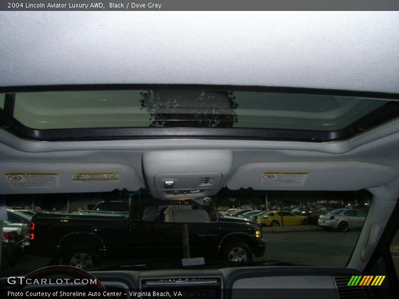Black / Dove Grey 2004 Lincoln Aviator Luxury AWD