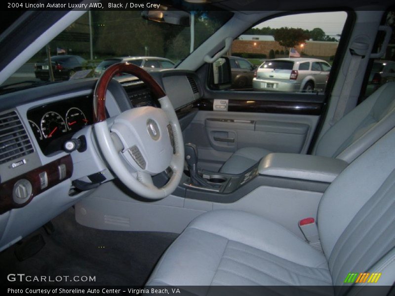 Black / Dove Grey 2004 Lincoln Aviator Luxury AWD
