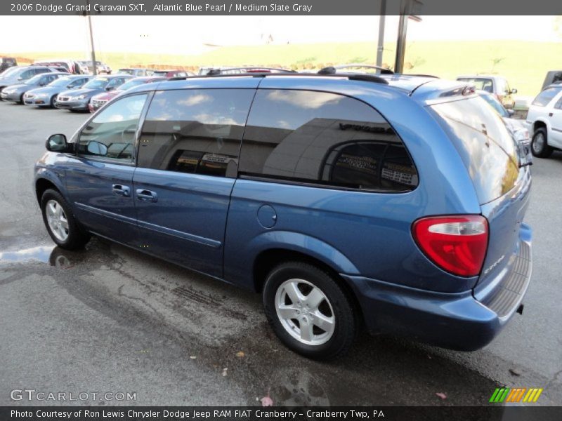 Atlantic Blue Pearl / Medium Slate Gray 2006 Dodge Grand Caravan SXT
