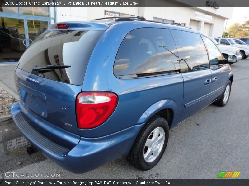 Atlantic Blue Pearl / Medium Slate Gray 2006 Dodge Grand Caravan SXT