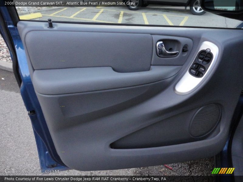 Atlantic Blue Pearl / Medium Slate Gray 2006 Dodge Grand Caravan SXT