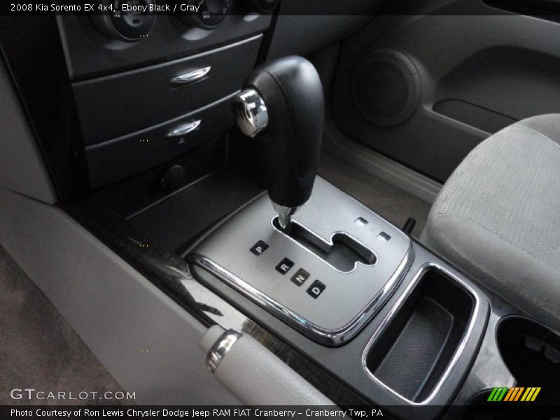 Ebony Black / Gray 2008 Kia Sorento EX 4x4