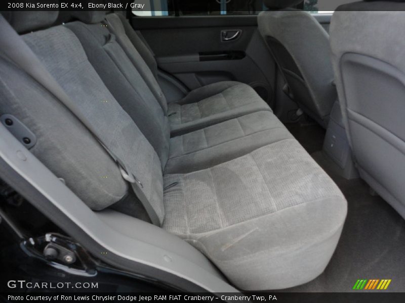 Ebony Black / Gray 2008 Kia Sorento EX 4x4
