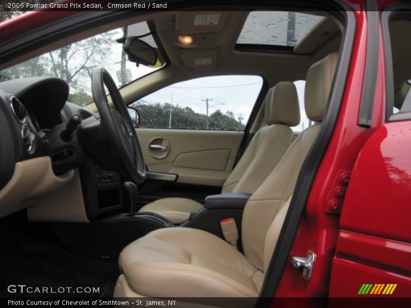 Crimson Red / Sand 2006 Pontiac Grand Prix Sedan