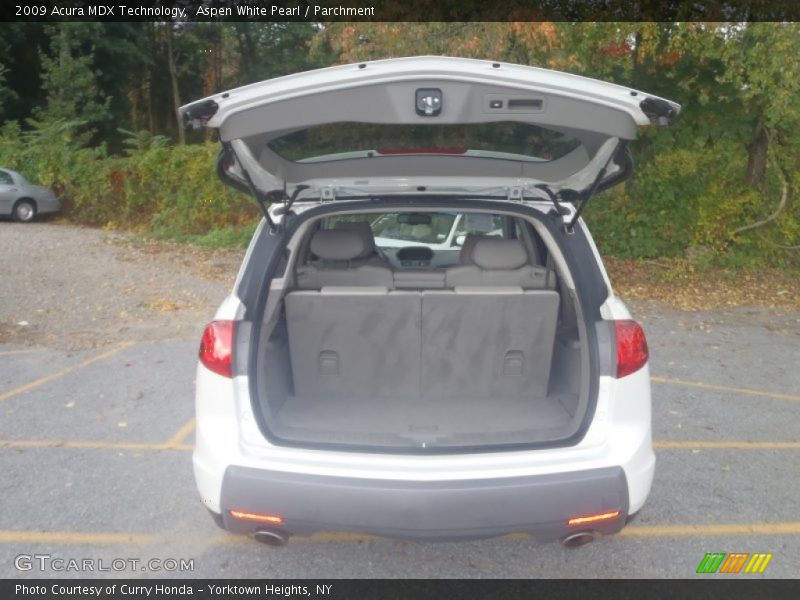 Aspen White Pearl / Parchment 2009 Acura MDX Technology