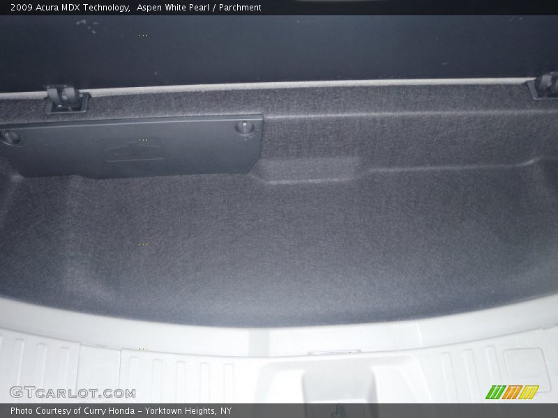Aspen White Pearl / Parchment 2009 Acura MDX Technology
