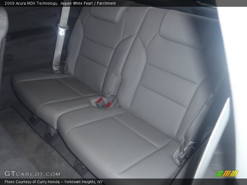 Aspen White Pearl / Parchment 2009 Acura MDX Technology