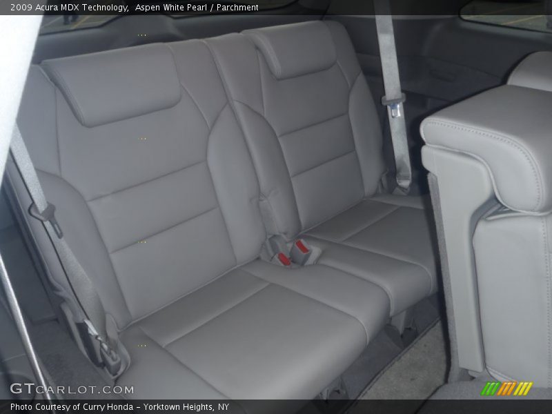 Aspen White Pearl / Parchment 2009 Acura MDX Technology