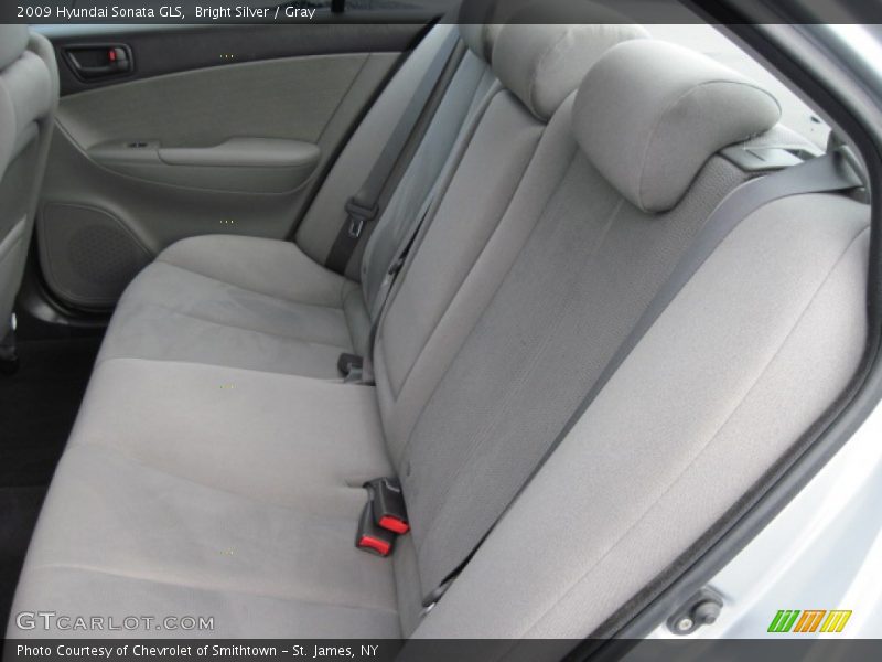 Bright Silver / Gray 2009 Hyundai Sonata GLS