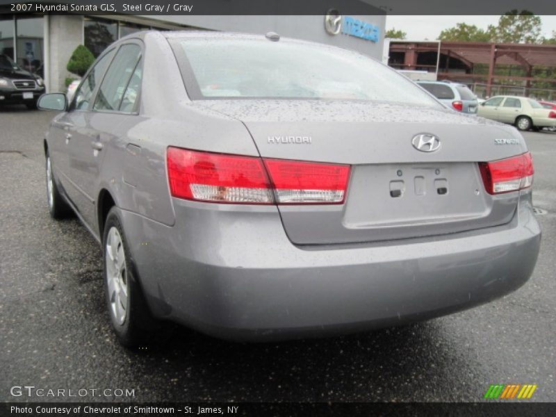 Steel Gray / Gray 2007 Hyundai Sonata GLS