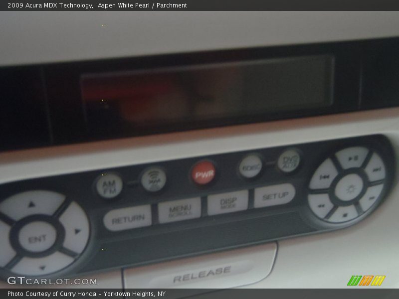Aspen White Pearl / Parchment 2009 Acura MDX Technology
