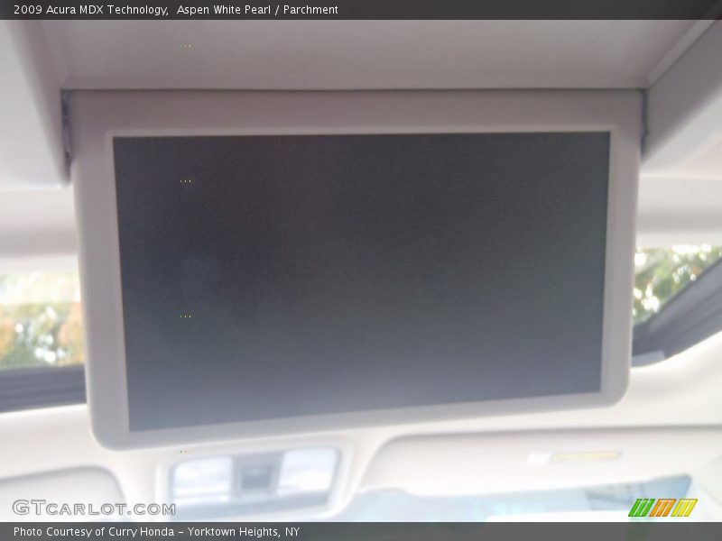 Aspen White Pearl / Parchment 2009 Acura MDX Technology