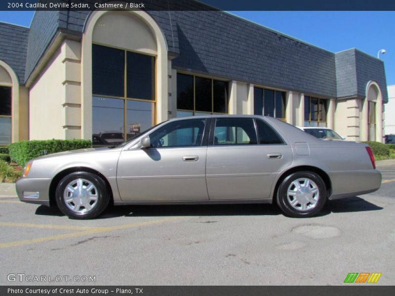 Cashmere / Black 2004 Cadillac DeVille Sedan