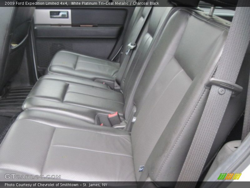 White Platinum Tri-Coat Metallic / Charcoal Black 2009 Ford Expedition Limited 4x4