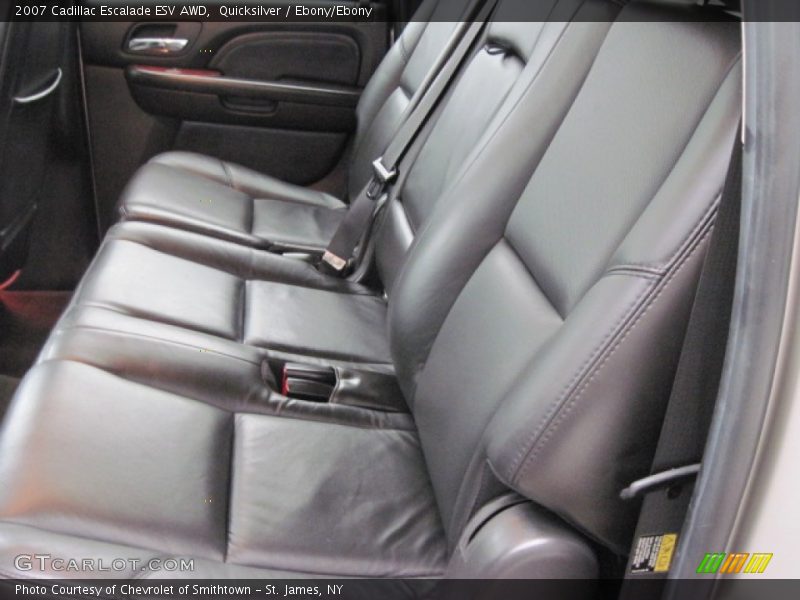 Quicksilver / Ebony/Ebony 2007 Cadillac Escalade ESV AWD