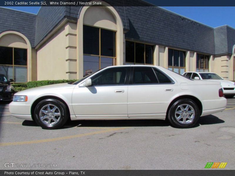 White Diamond / Neutral Shale 2002 Cadillac Seville SLS