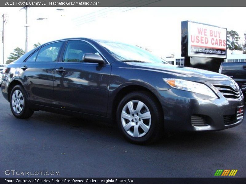Magnetic Gray Metallic / Ash 2011 Toyota Camry LE