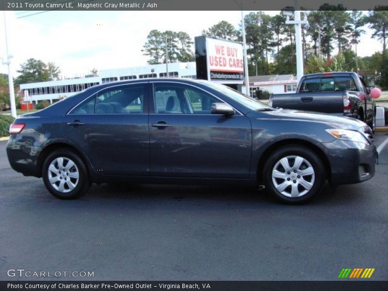 Magnetic Gray Metallic / Ash 2011 Toyota Camry LE