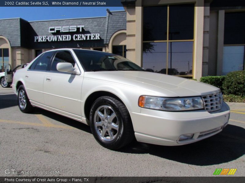 White Diamond / Neutral Shale 2002 Cadillac Seville SLS