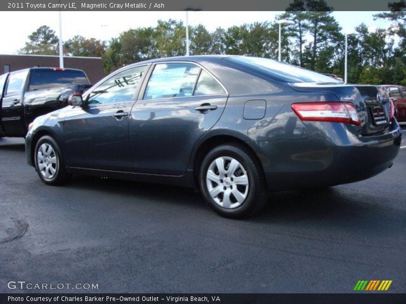 Magnetic Gray Metallic / Ash 2011 Toyota Camry LE