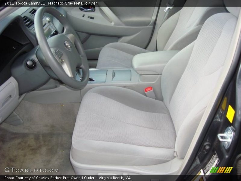 Magnetic Gray Metallic / Ash 2011 Toyota Camry LE