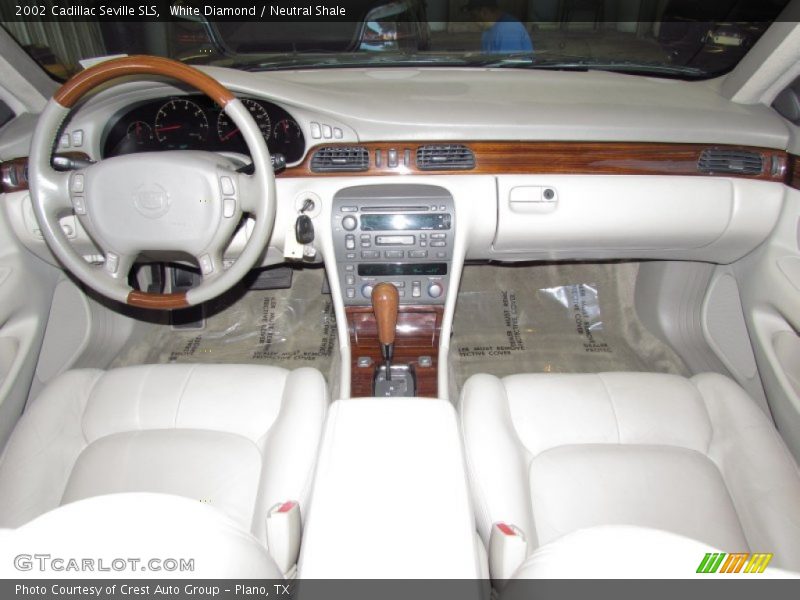 White Diamond / Neutral Shale 2002 Cadillac Seville SLS