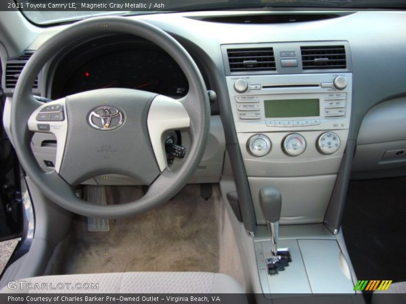 Magnetic Gray Metallic / Ash 2011 Toyota Camry LE