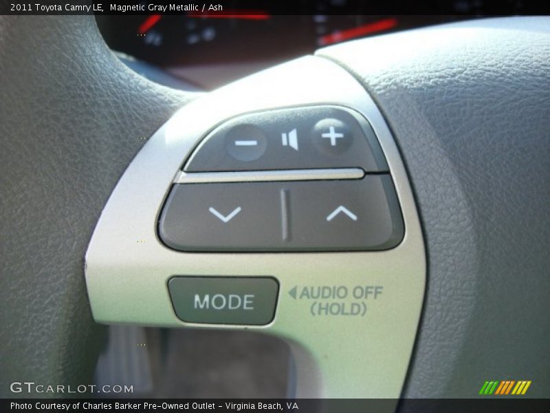 Magnetic Gray Metallic / Ash 2011 Toyota Camry LE