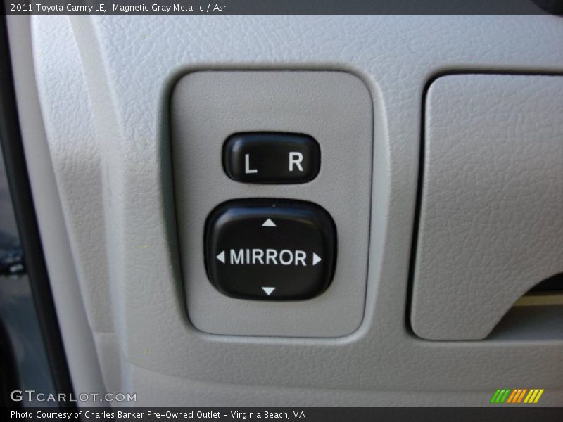 Magnetic Gray Metallic / Ash 2011 Toyota Camry LE