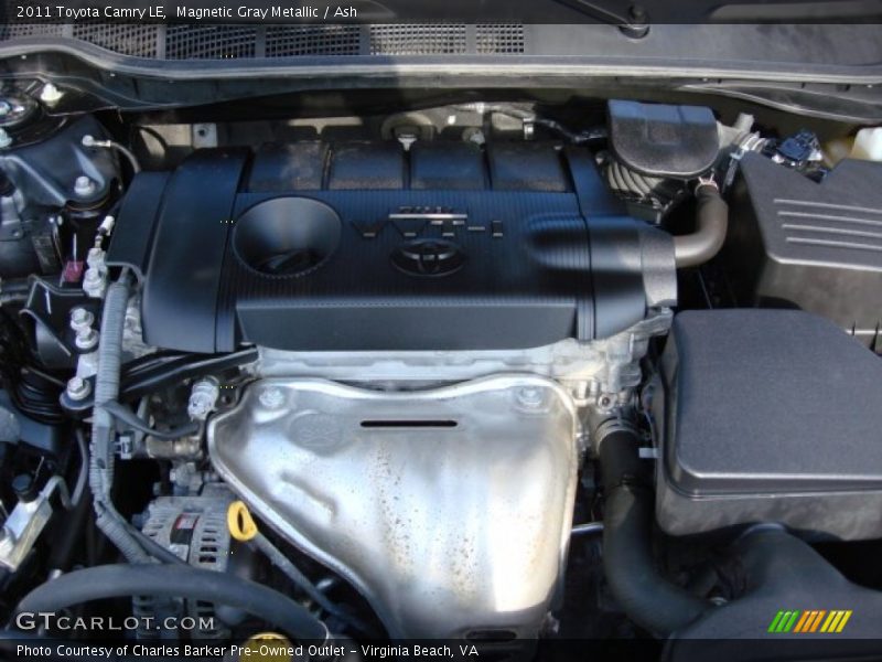 Magnetic Gray Metallic / Ash 2011 Toyota Camry LE
