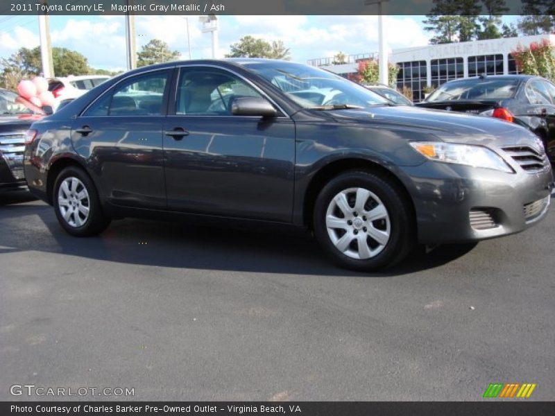 Magnetic Gray Metallic / Ash 2011 Toyota Camry LE