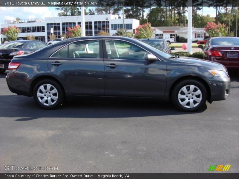 Magnetic Gray Metallic / Ash 2011 Toyota Camry LE
