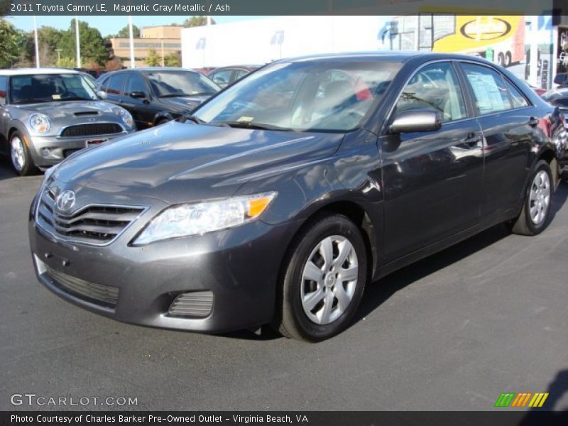 Magnetic Gray Metallic / Ash 2011 Toyota Camry LE