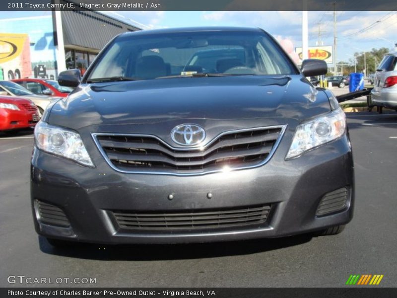 Magnetic Gray Metallic / Ash 2011 Toyota Camry LE