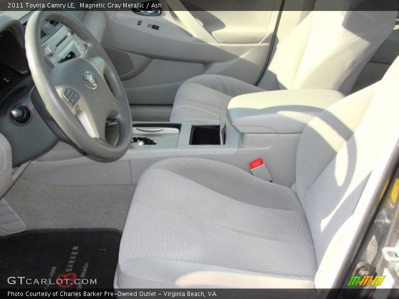 Magnetic Gray Metallic / Ash 2011 Toyota Camry LE