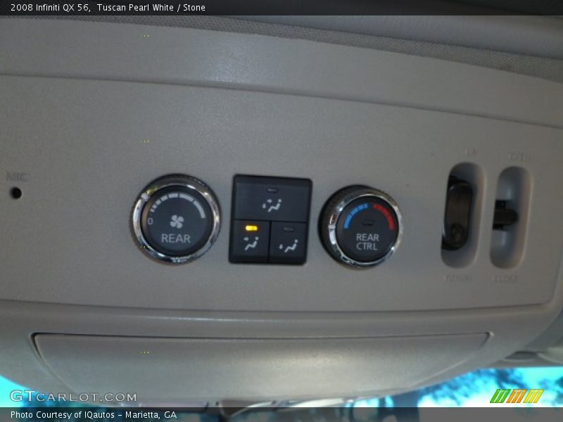 Tuscan Pearl White / Stone 2008 Infiniti QX 56