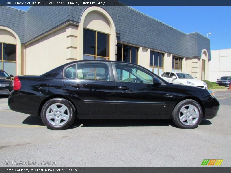 Black / Titanium Gray 2006 Chevrolet Malibu LT V6 Sedan
