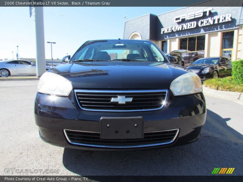 Black / Titanium Gray 2006 Chevrolet Malibu LT V6 Sedan