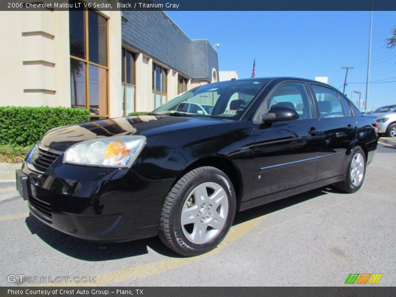 Black / Titanium Gray 2006 Chevrolet Malibu LT V6 Sedan