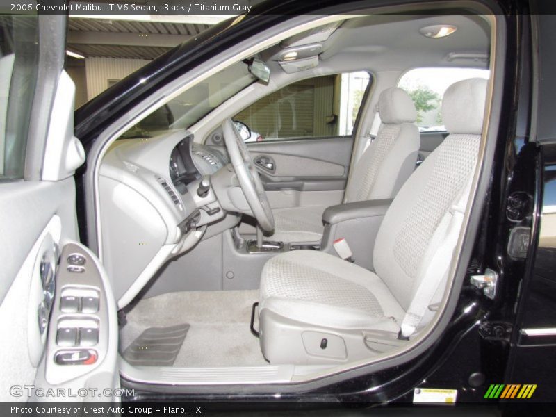 Black / Titanium Gray 2006 Chevrolet Malibu LT V6 Sedan