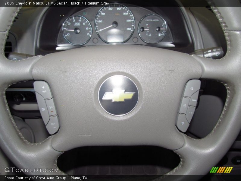 Black / Titanium Gray 2006 Chevrolet Malibu LT V6 Sedan