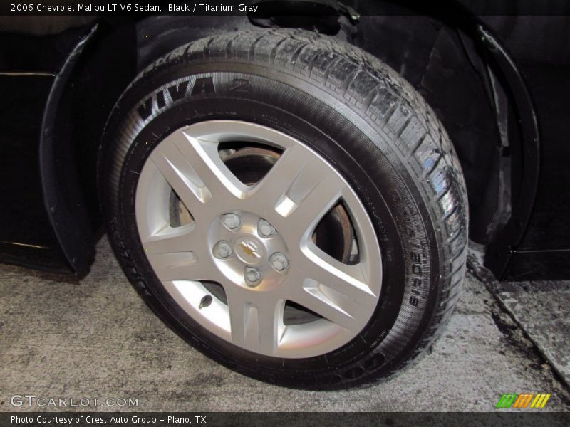 Black / Titanium Gray 2006 Chevrolet Malibu LT V6 Sedan