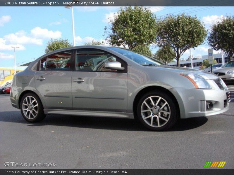 Magnetic Gray / SE-R Charcoal 2008 Nissan Sentra SE-R Spec V