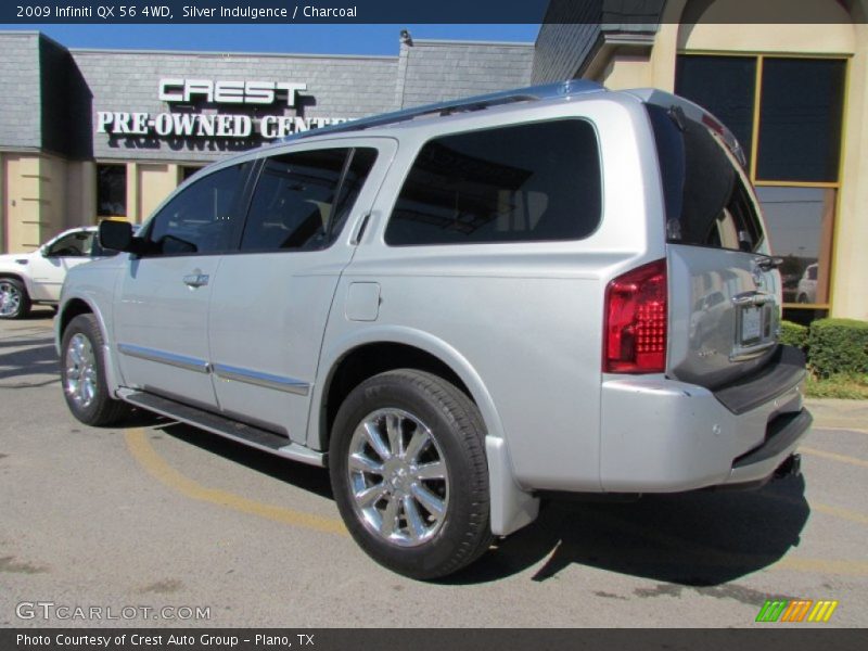 Silver Indulgence / Charcoal 2009 Infiniti QX 56 4WD