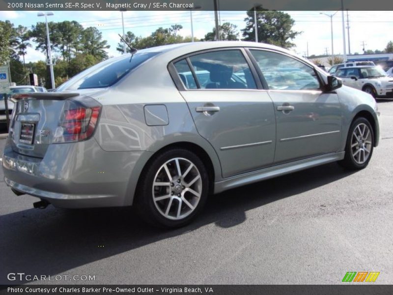 Magnetic Gray / SE-R Charcoal 2008 Nissan Sentra SE-R Spec V