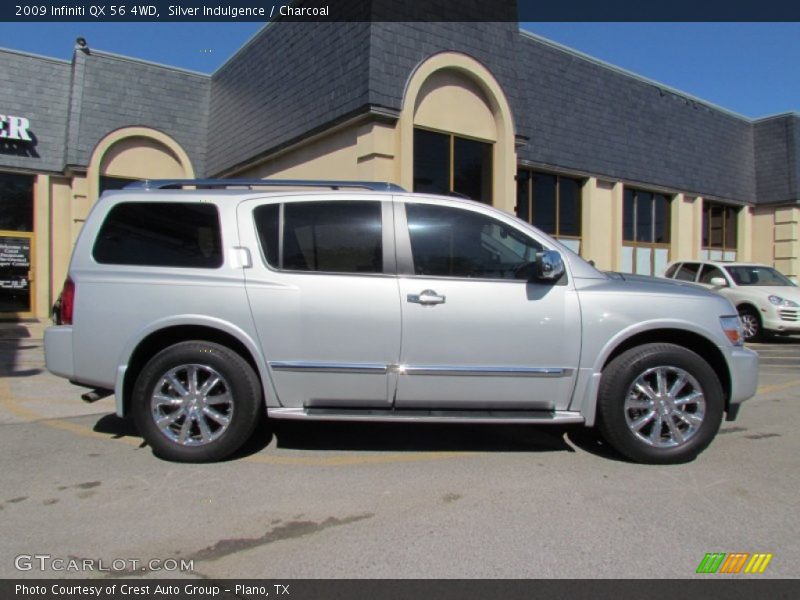 Silver Indulgence / Charcoal 2009 Infiniti QX 56 4WD