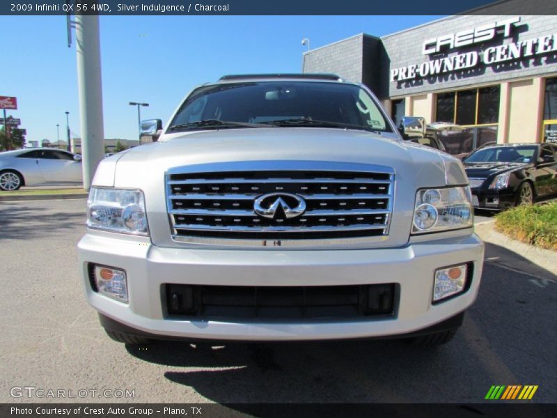 Silver Indulgence / Charcoal 2009 Infiniti QX 56 4WD