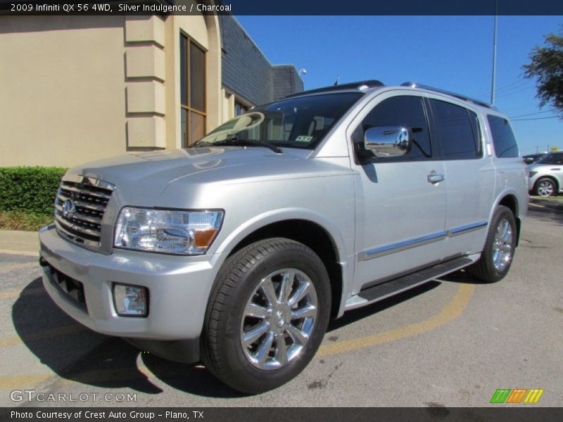 Silver Indulgence / Charcoal 2009 Infiniti QX 56 4WD
